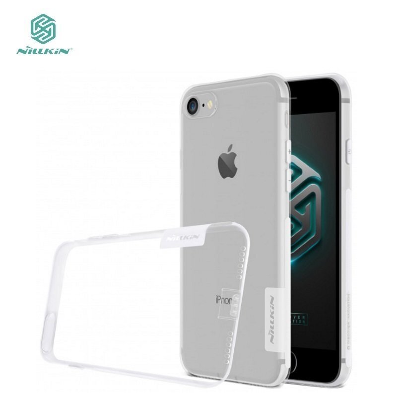 Telefoniümbris Nillkin Ultra Slim Nature, Apple iPhone 7/8 / SE 2020, läbipaistev цена и информация | Telefonide kaitsekaaned ja -ümbrised | hansapost.ee