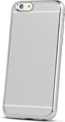 Beeyo Mirror Silicone Back Case With Mirror For Samsung G920 Galaxy S6 Silver hind ja info | Telefonide kaitsekaaned ja -ümbrised | hansapost.ee