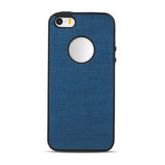 Kaitseümbris GreenGo P8 Lite 2017 Cloth TPU Case Blue hind ja info | Telefonide kaitsekaaned ja -ümbrised | hansapost.ee