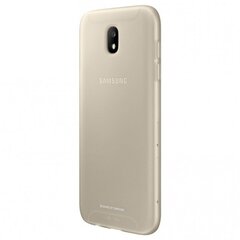Samsung Galaxy J5 (2017) Cover Jelly Gold hind ja info | Telefonide kaitsekaaned ja -ümbrised | hansapost.ee