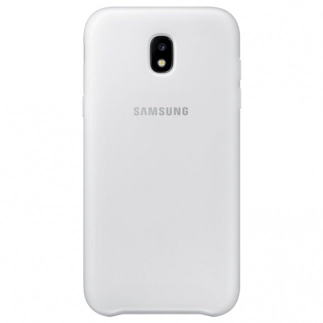 Samsung Galaxy J3 (2017) Cover Dual Layer White hind ja info | Telefonide kaitsekaaned ja -ümbrised | hansapost.ee