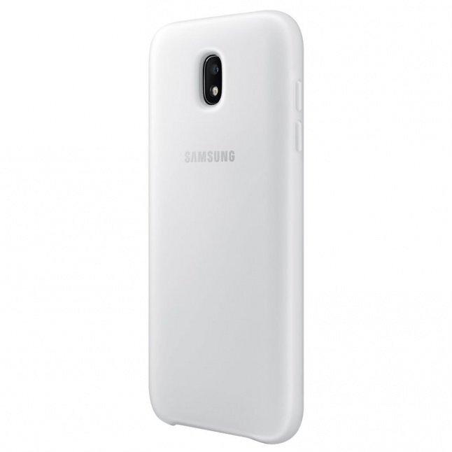 Samsung Galaxy J3 (2017) Cover Dual Layer White hind ja info | Telefonide kaitsekaaned ja -ümbrised | hansapost.ee