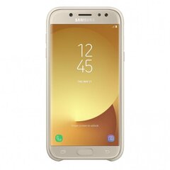 Samsung Galaxy J7 (2017) Cover Dual Layer Gold цена и информация | Чехлы для телефонов | hansapost.ee