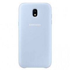 Tagakaaned Samsung       Galaxy J3 2017 Dual Layer Cover    Blue hind ja info | Telefonide kaitsekaaned ja -ümbrised | hansapost.ee