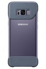 Samsung EF-MG955CEEGWW 2 Piece Original Cover for Samsung G955 Galaxy S8 Plus Purple hind ja info | Telefonide kaitsekaaned ja -ümbrised | hansapost.ee