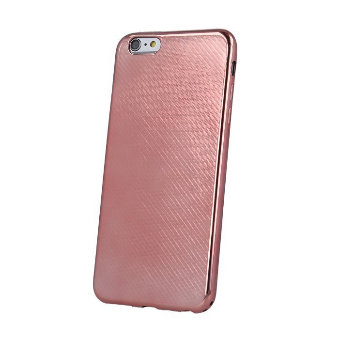 Mocco Carbon Premium Series Back Case Silicone For Samsung Samsung G955 Galaxy S8 Plus Rose цена и информация | Telefonide kaitsekaaned ja -ümbrised | hansapost.ee