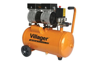 Vaikne õhukompressor Villager VAT 24 LS hind ja info | Kompressorid | hansapost.ee