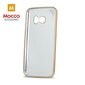 Kaitseümbris Mocco Blocks Plating Silicone sobib Apple iPhone 7 / 8, läbipaistev/kuldne цена и информация | Telefonide kaitsekaaned ja -ümbrised | hansapost.ee