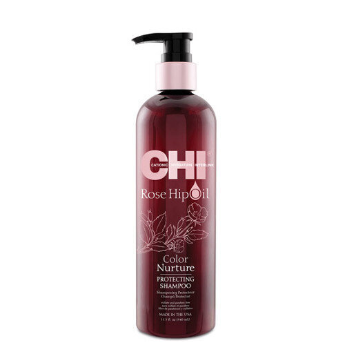 Šampoon värvitud juustele Farouk Systems CHI Rose Hip Oil Color Nuture 340 ml цена и информация | Šampoonid | hansapost.ee
