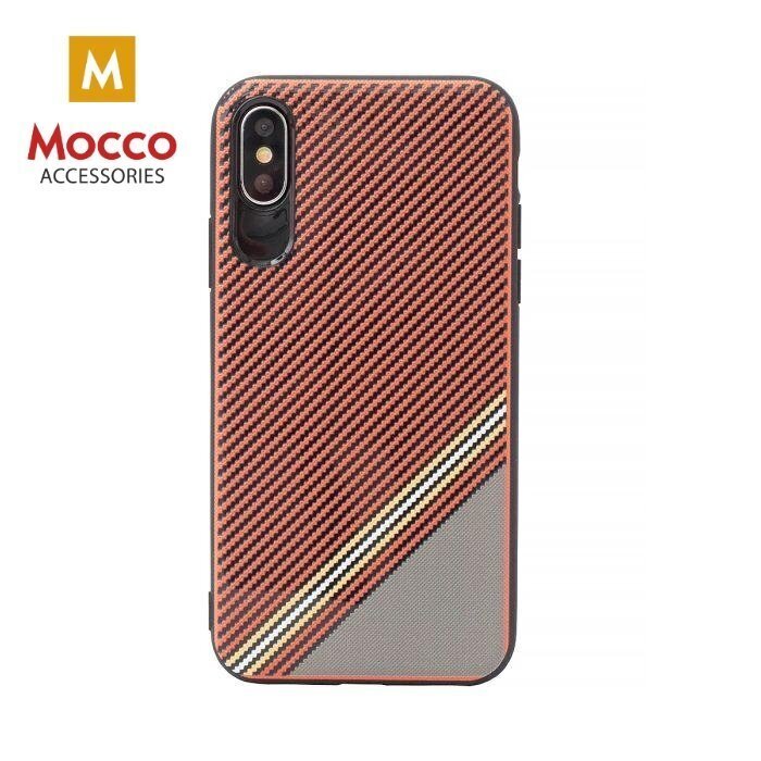 Kaitseümbris Mocco Trendy Grid And Stripes Silicone Back Case Apple iPhone 7 Plus / 8 Plus Red (Pattern 1) цена и информация | Telefonide kaitsekaaned ja -ümbrised | hansapost.ee
