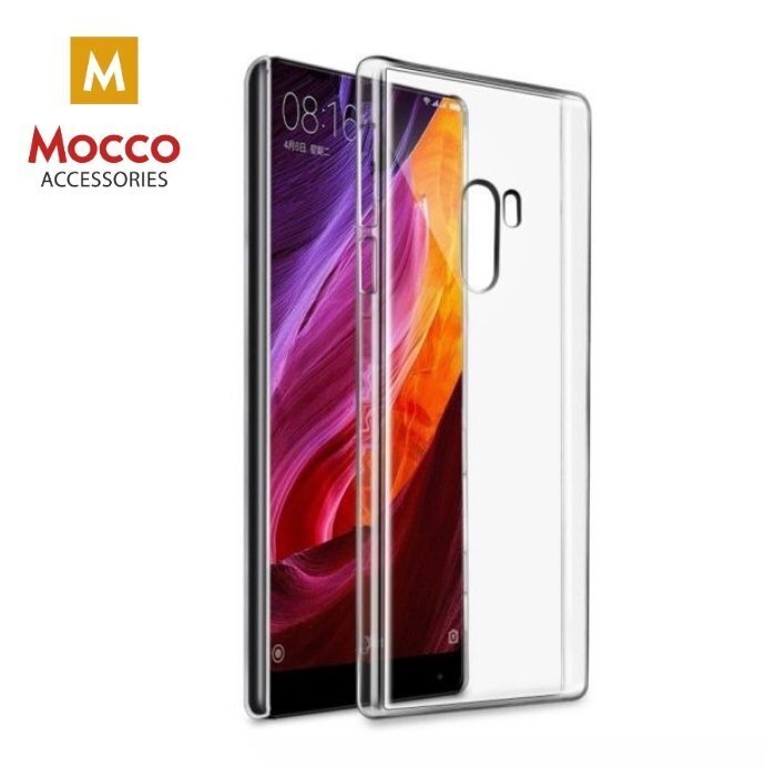 Kaitseümbris Mocco Ultra Back Case 0.3 mm Silicone Case Xiaomi Mi Mix 2S Transparent цена и информация | Telefonide kaitsekaaned ja -ümbrised | hansapost.ee