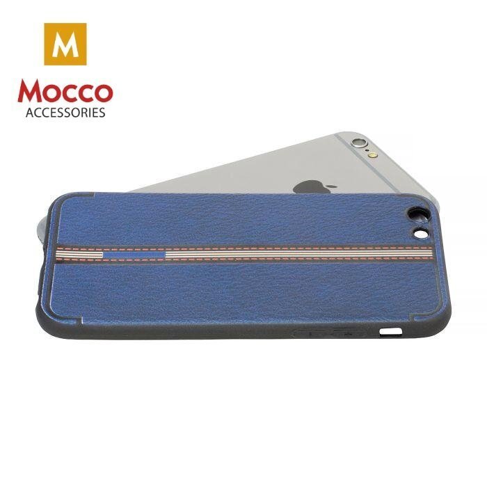 Kaitseümbris Mocco Trendy Grid And Stripes Silicone Back Case Samsung G955 Galaxy S8 Plus Blue (Pattern 3) цена и информация | Telefonide kaitsekaaned ja -ümbrised | hansapost.ee