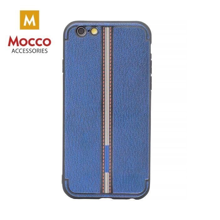 Kaitseümbris Mocco Trendy Grid And Stripes Silicone Back Case Samsung G955 Galaxy S8 Plus Blue (Pattern 3) цена и информация | Telefonide kaitsekaaned ja -ümbrised | hansapost.ee