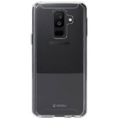 Telefoniümbris Krusell Kivik Cover telefonile Samsung Galaxy A6+ (2018), läbipaistev hind ja info | Telefonide kaitsekaaned ja -ümbrised | hansapost.ee