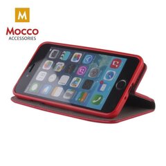 Mocco Smart Magnet Book Case For LG K10 / K11 (2018) Red hind ja info | Telefonide kaitsekaaned ja -ümbrised | hansapost.ee