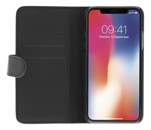 Deltaco IPX-114 2-in-1, sobib iPhone X, must цена и информация | Telefonide kaitsekaaned ja -ümbrised | hansapost.ee