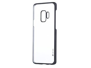 Telefoniümbris TelForceOne Devia Glitter telefonile Samsung Galaxy S9 Plus, must (BRA006631) hind ja info | Telefonide kaitsekaaned ja -ümbrised | hansapost.ee