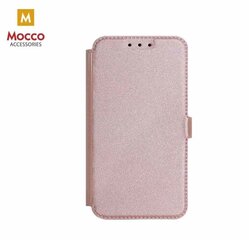 Защитный чехол из эко-кожи Mocco Shine для Huawei Y7 / Y7 Prime (2018), розовый цена и информация | Чехлы для телефонов | hansapost.ee