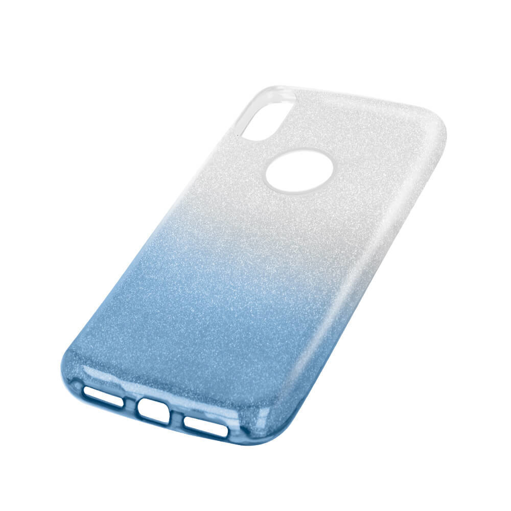 Telefoniümbris Gradient Glitter 3in1 telefonile Huawei Y6 2018 sinine hind ja info | Telefonide kaitsekaaned ja -ümbrised | hansapost.ee