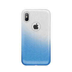 Gradient Glitter 3in1 case for Huawei Y6 2018 blue цена и информация | TelforceOne Мобильные телефоны, Фото и Видео | hansapost.ee