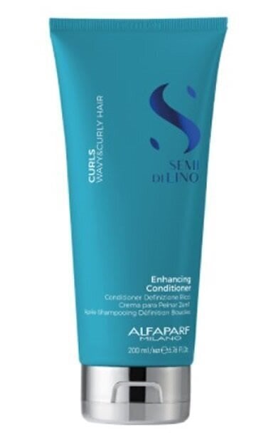 Juuksepalsam lokkis juustele Alfaparf Milano Semi di Lino Curls Enhancing Conditioner 200 ml hind ja info | Palsamid | hansapost.ee