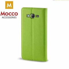 Mocco Smart Magnet Book Case For Apple iPhone XS / X Green цена и информация | Чехлы для телефонов | hansapost.ee