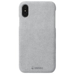 Чехол для телефона Krusell iPhone X / Xs Broby Cover 61435 серый цена и информация | Чехлы для телефонов | hansapost.ee