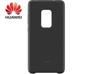 Huawei Mate 20 Silikoonist autoümbris must hind ja info | Telefonide kaitsekaaned ja -ümbrised | hansapost.ee