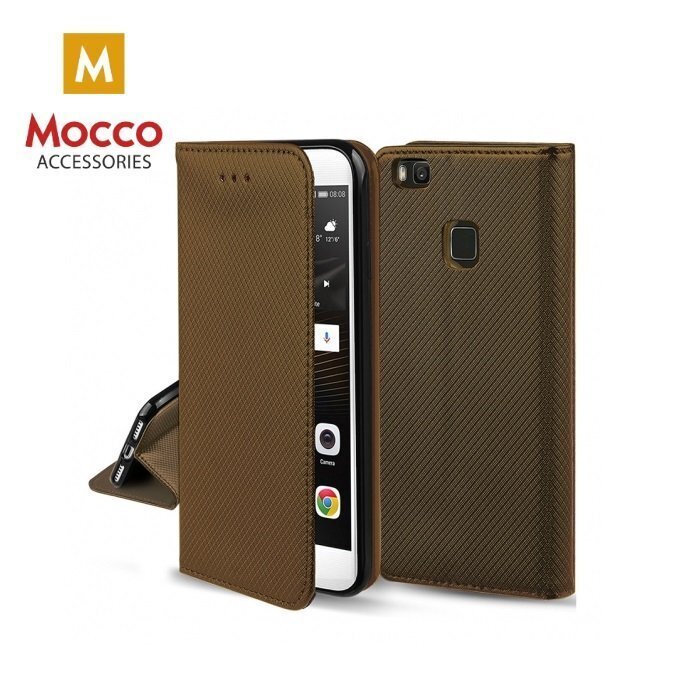 Mocco Smart Magnet Book Case For Huawei Mate 20 Pro Dark Gold цена и информация | Telefonide kaitsekaaned ja -ümbrised | hansapost.ee