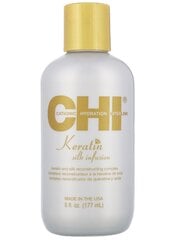 Шелк - Шелковая Инфузия CHI Keratin Silk Infusion 177 мл цена и информация | Средства для укрепления волос | hansapost.ee