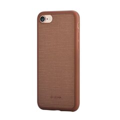 Telefoniümbris Devia Jelly England Silicone Back Case Apple iPhone 7 Plus / 8 Plus Brown (Mocco Blister) hind ja info | Telefonide kaitsekaaned ja -ümbrised | hansapost.ee