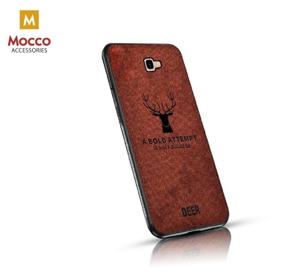 Mocco Deer Silicone Back Case for Samsung J415 Galaxy J4 Plus (2018) Brown (EU Blister) цена и информация | Telefonide kaitsekaaned ja -ümbrised | hansapost.ee