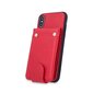 Mocco Smart Wallet Eco Leather Case - Card Holder For Apple iPhone 6 / iPhone 6S Red цена и информация | Telefonide kaitsekaaned ja -ümbrised | hansapost.ee