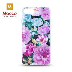 Mocco Spring Case Silicone Back Case for Apple iPhone XS Max (Pink Peonies) цена и информация | Чехлы для телефонов | hansapost.ee