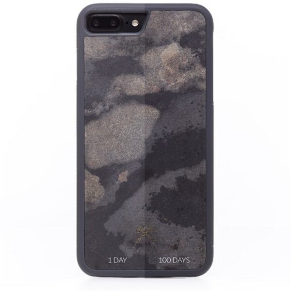 Woodcessories Stone Collection EcoCase, sobib iPhone 7/8+, hall hind ja info | Telefonide kaitsekaaned ja -ümbrised | hansapost.ee