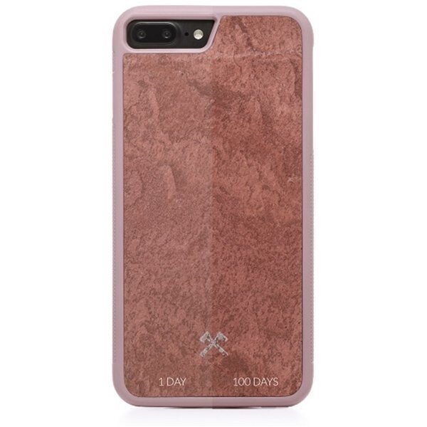 Woodcessories Stone Collection EcoCase, sobib iPhone 7/8+, canyon red (sto008) hind ja info | Telefonide kaitsekaaned ja -ümbrised | hansapost.ee