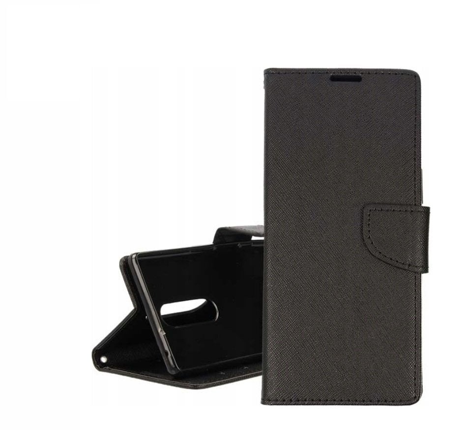 Mocco Fancy Book Case For Sony Xperia 1 / XZ4 Black цена и информация | Telefonide kaitsekaaned ja -ümbrised | hansapost.ee