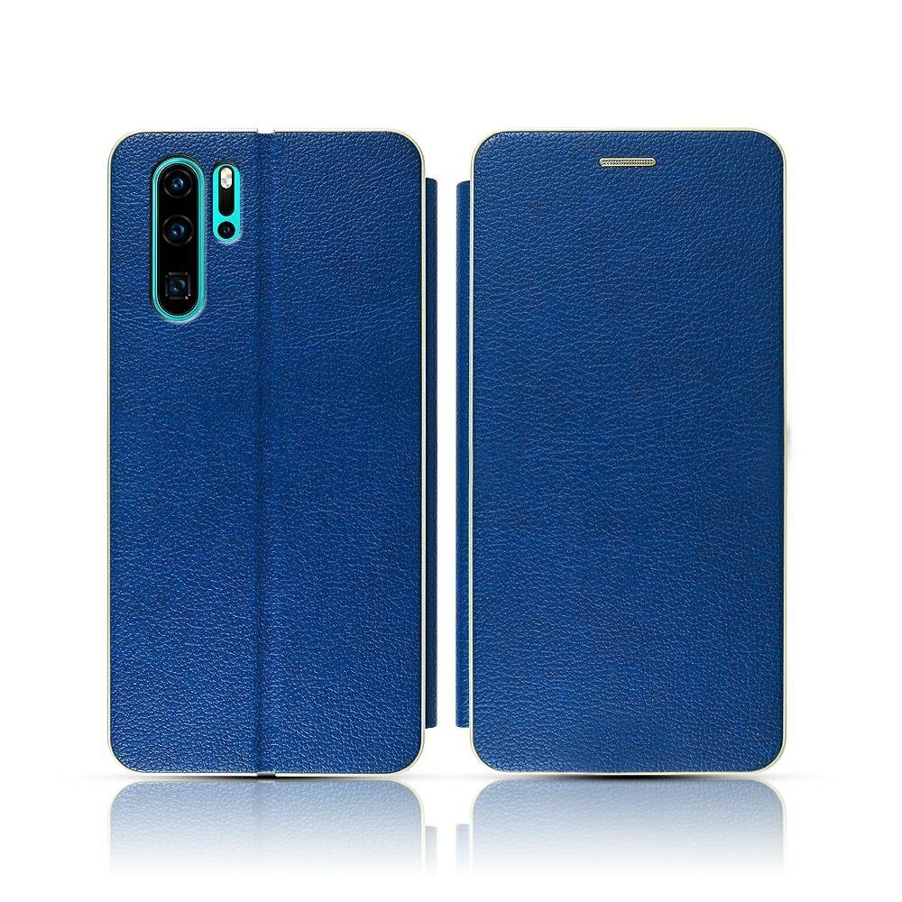 Mocco Frame Book Case For Xiaomi Mi 8 Lite / Mi 8X Blue hind ja info | Telefonide kaitsekaaned ja -ümbrised | hansapost.ee