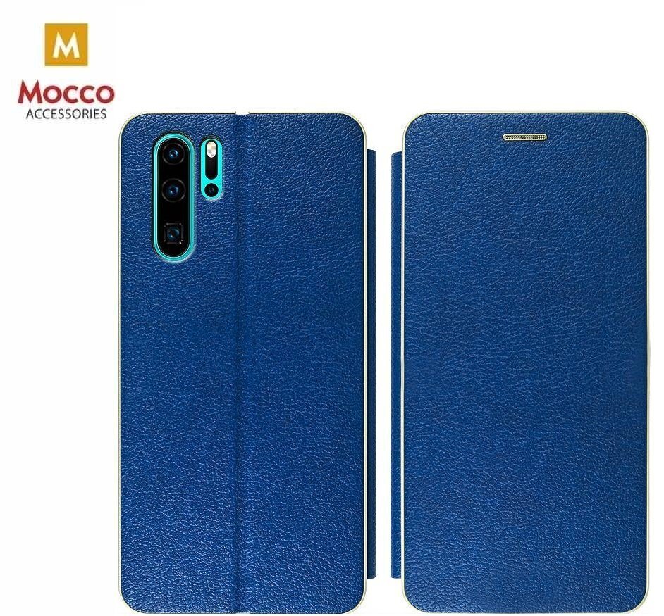 Mocco Frame Book Case For Xiaomi Mi 8 Lite / Mi 8X Blue цена и информация | Telefonide kaitsekaaned ja -ümbrised | hansapost.ee