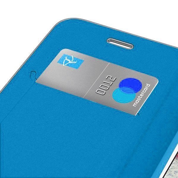 Mocco Carbon Leather Book Case For Samsung A205 Galaxy A20 / A305 Galaxy A30 Blue цена и информация | Telefonide kaitsekaaned ja -ümbrised | hansapost.ee