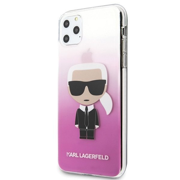 Telefoniümbris Karl Lagerfeld KLHCN65TRDFKPI iPhone 11 Pro Max pink Gradient Ikonik Karl цена и информация | Telefonide kaitsekaaned ja -ümbrised | hansapost.ee