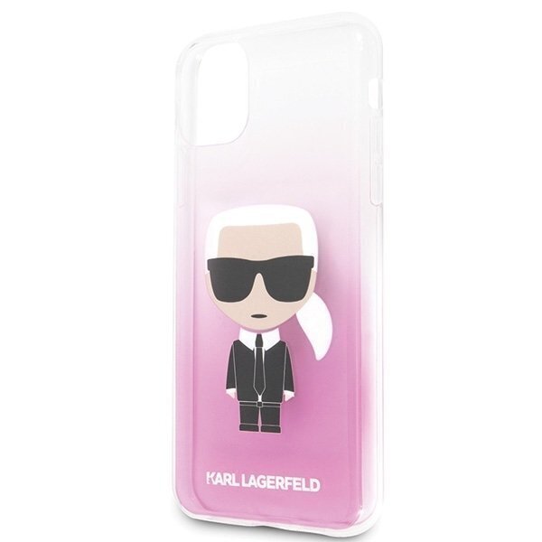 Telefoniümbris Karl Lagerfeld KLHCN65TRDFKPI iPhone 11 Pro Max pink Gradient Ikonik Karl цена и информация | Telefonide kaitsekaaned ja -ümbrised | hansapost.ee