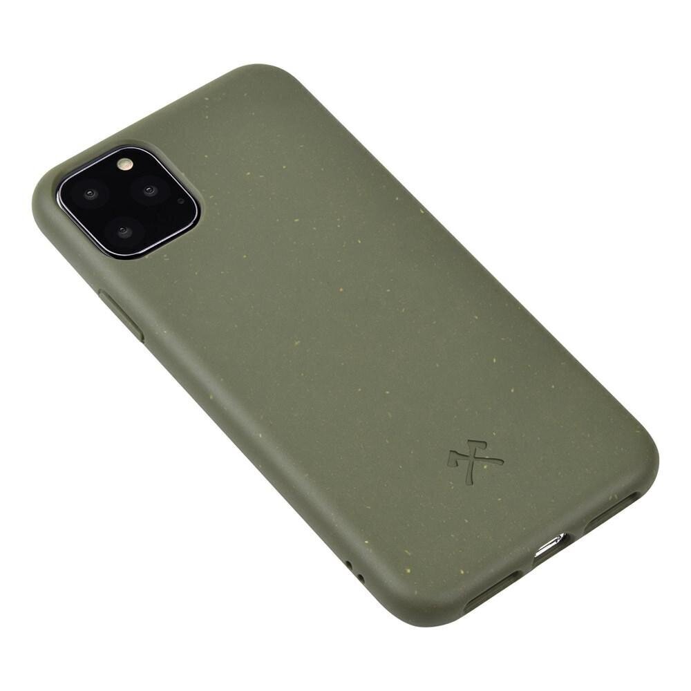 Woodcessories BioCase, telefonile iPhone 11 Pro Max, roheline (eco329) цена и информация | Telefonide kaitsekaaned ja -ümbrised | hansapost.ee