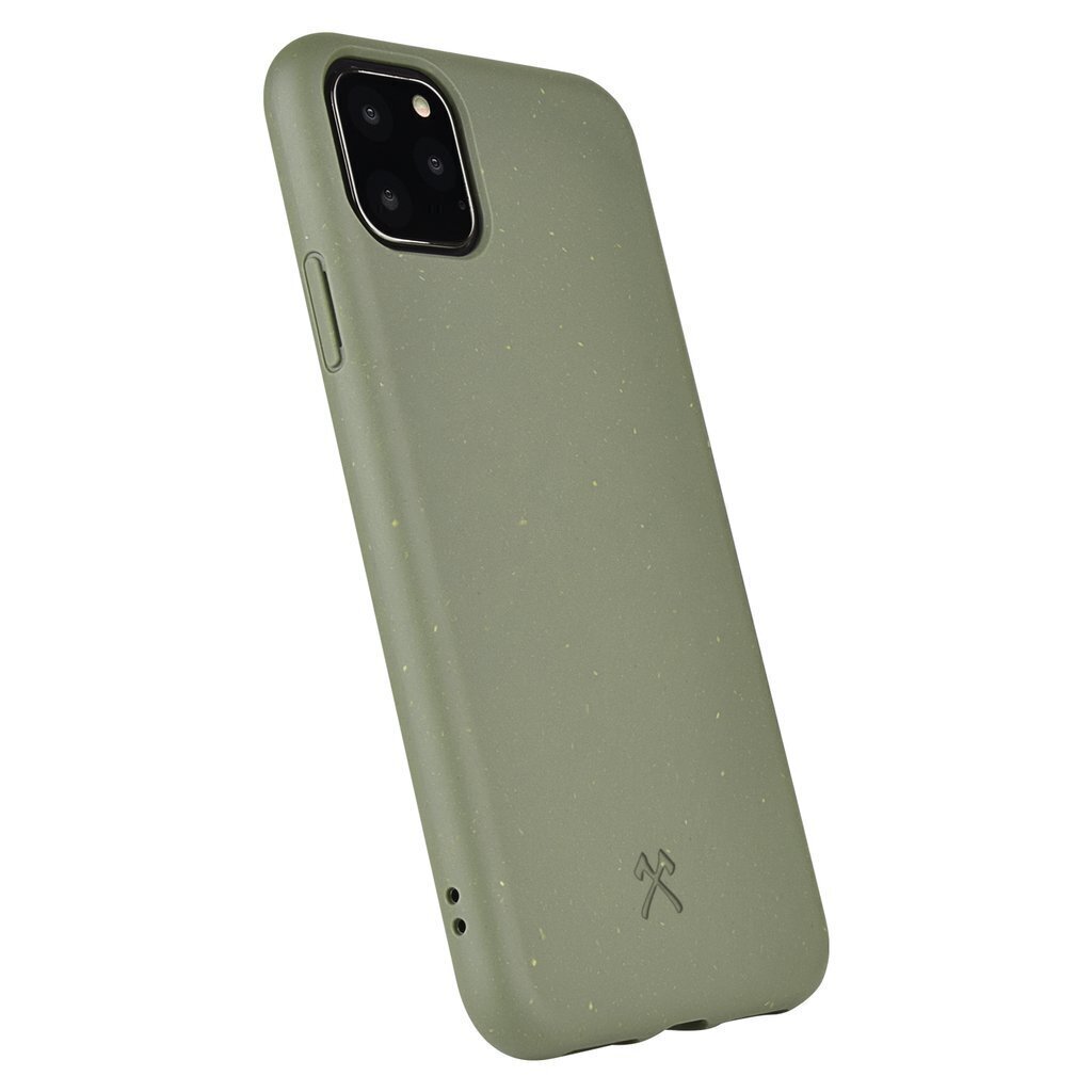 Woodcessories BioCase, telefonile iPhone 11 Pro Max, roheline (eco329) цена и информация | Telefonide kaitsekaaned ja -ümbrised | hansapost.ee