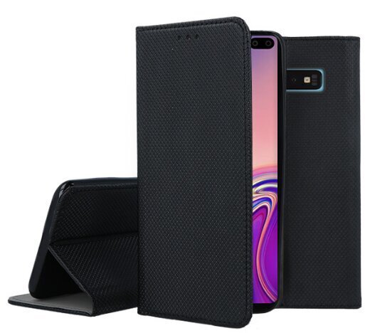 Mocco Smart Magnet Book Case For Samsung A207 Galaxy A20S Black hind ja info | Telefonide kaitsekaaned ja -ümbrised | hansapost.ee