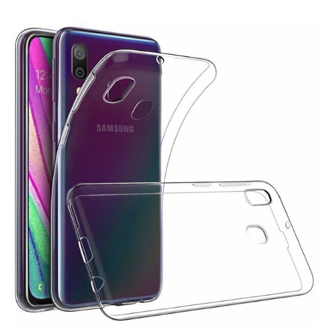 Mercury "Anti-yellow aging" Jelly Ultra slim back cover case for Samsung Galaxy A40 (A405F/A405FN) Transparent hind ja info | Telefonide kaitsekaaned ja -ümbrised | hansapost.ee