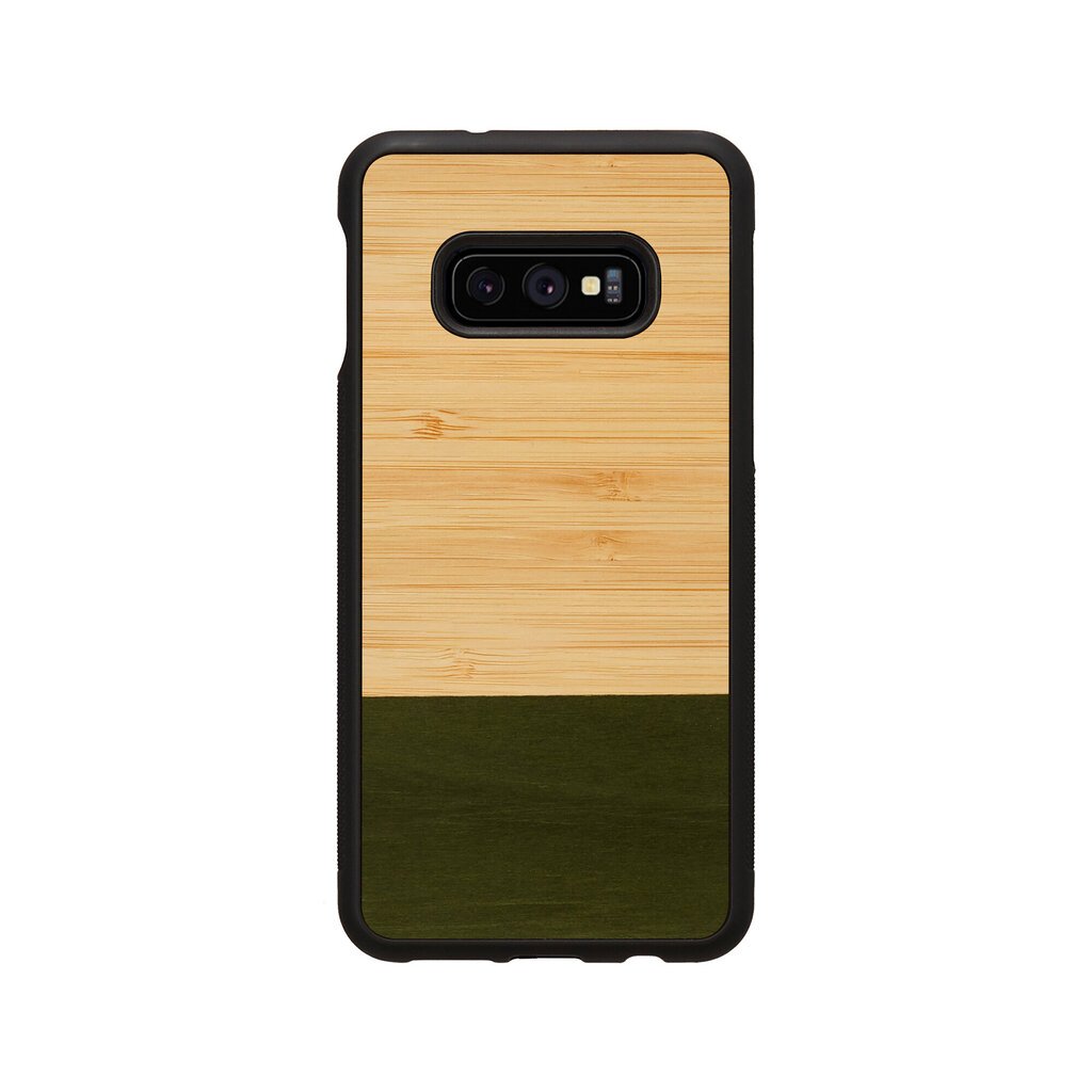 Mobiiltelefoni tagus Man&Wood sobib Samsung Galaxy S10 Lite, Bamboo forest, Must цена и информация | Telefonide kaitsekaaned ja -ümbrised | hansapost.ee