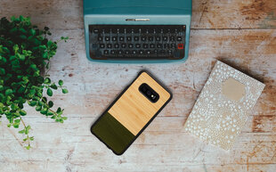 MAN&WOOD SmartPhone case Galaxy S10e bamboo forest black цена и информация | Чехлы для телефонов | hansapost.ee