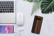 Mobiiltelefoni tagus Man&Wood sobib Samsung Galaxy S10, Ebony, Must цена и информация | Telefonide kaitsekaaned ja -ümbrised | hansapost.ee