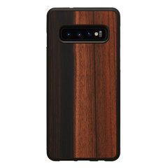 Mobiiltelefoni tagus Man&Wood sobib Samsung Galaxy S10, Ebony, Must цена и информация | Чехлы для телефонов | hansapost.ee